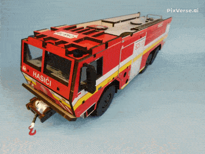 3D puzzle Tatra 815 7 CAS30 GIF.gif