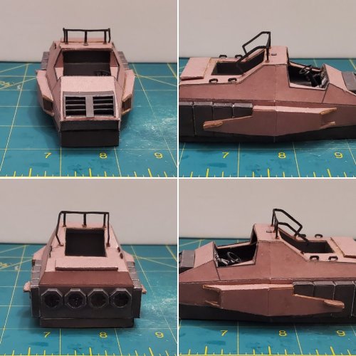"GREETING FROM EARTH" (PARADEEN version 2) Hover Vehicle.