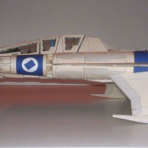 Buck Rogers Thunder Fighter QUAD