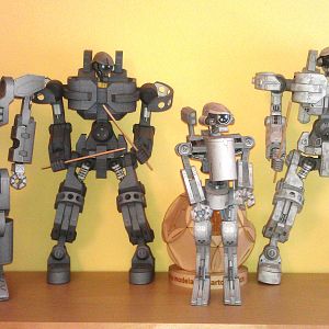 Lens Head Robot Collection