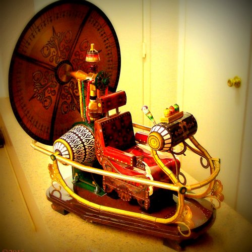 HG Wells - The Time Machine 1/12 Scale Paper Model