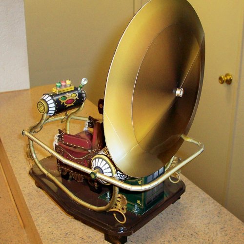 HG Wells - The Time Machine 1/12 Scale Paper Model