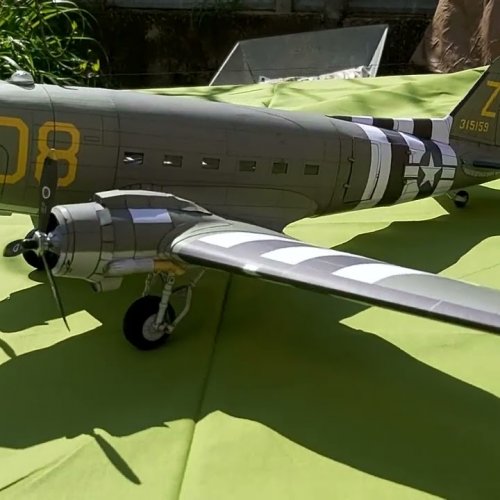 Media 'C47 Papercraft' in category 'Example Category'