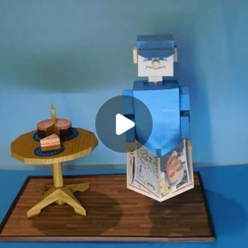 Mike Zax on Instagram: "Friend Karel paper automata"