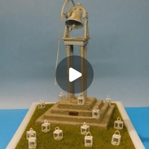 Mike Zax on Instagram: "The Timoney Bell (Lahardane, Ireland) paper model