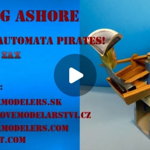 Mike Zax on Instagram: "Rowing Ashore paper automata"