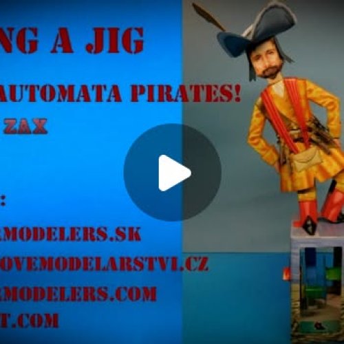 Mike Zax on Instagram: "Dancing a Jig paper automata"