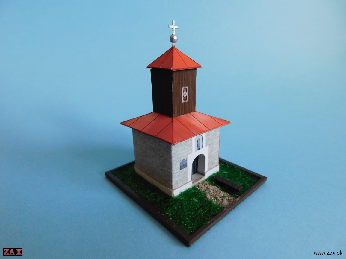 Chapel in Mojšová Lúčka (Slovakia)  (after reconstruction)