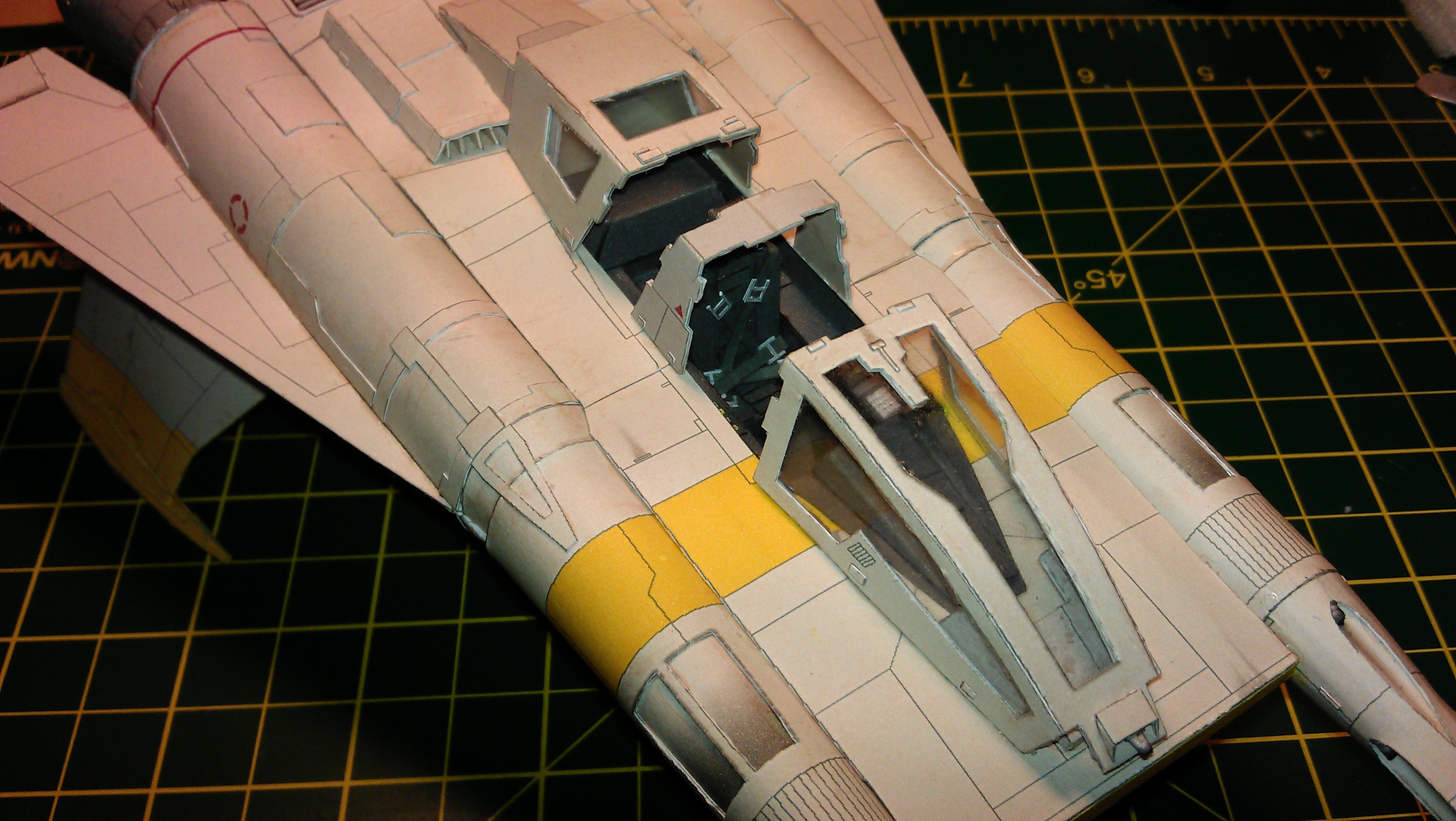 David Jones Concept Thunder Fighter with new cockpit interior.