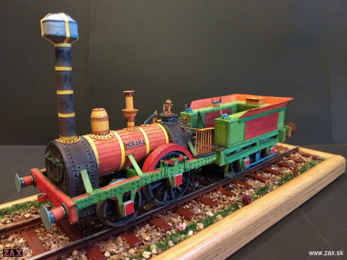 The locomotive Moravia 1838